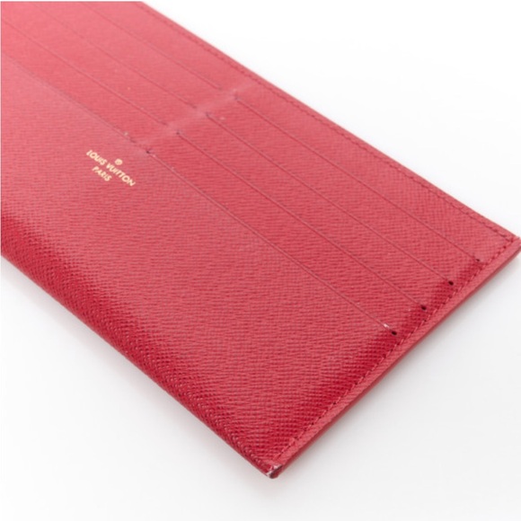 LOUIS VUITTON Maroon Card Insert with BOX - Picture 4 of 4